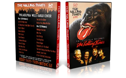 Artwork Cover of Rolling Stones 2013-06-18 DVD Philadelphia Audience