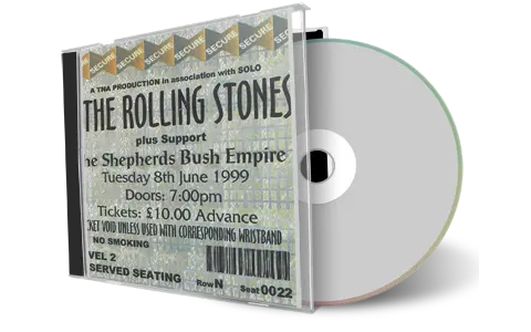 Artwork Cover of Rolling Stones Compilation CD London 1999 Audience