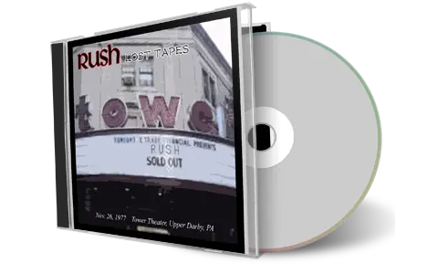 Artwork Cover of Rush 1977-11-26 CD Upper Darby Audience