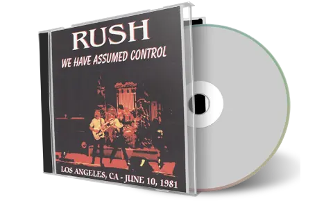 Artwork Cover of Rush 1981-06-10 CD Los Angeles Audience