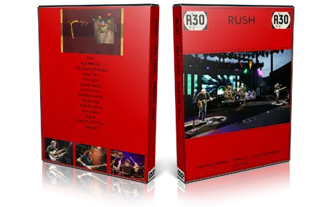 Artwork Cover of Rush 2004-09-25 DVD Prague Audience