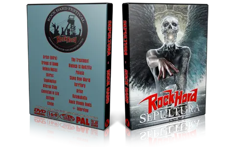 Artwork Cover of Sepultura 2013-05-19 DVD Rock Hard Festival Proshot
