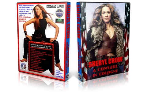 Artwork Cover of Sheryl Crow 1996-11-07 DVD Koln Audience