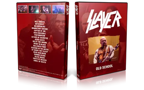 Artwork Cover of Slayer 2013-10-27 DVD Hollywood Audience