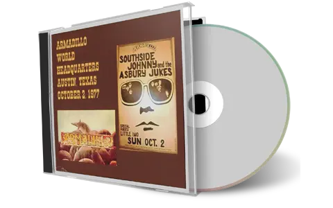 Artwork Cover of Southside Johnny 1977-10-02 CD Austin Soundboard