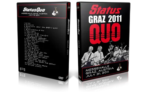 Artwork Cover of Status Quo 2011-07-31 DVD Graz Audience