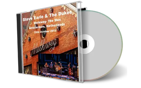 Artwork Cover of Steve Earle 2015-10-29 CD Amsterdam Audience