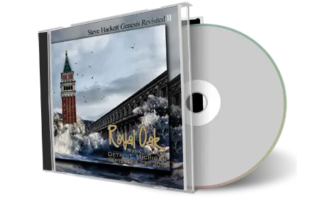 Artwork Cover of Steve Hackett 2013-09-23 CD Royal Oak Audience