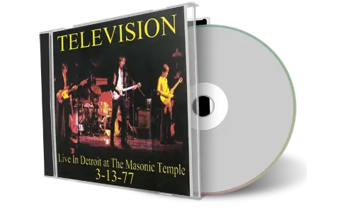 Artwork Cover of Television 1977-03-13 CD Detroit Audience
