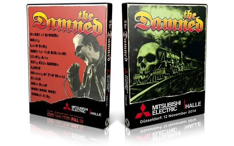 Artwork Cover of The Damned 2014-11-12 DVD Dusseldorf Proshot