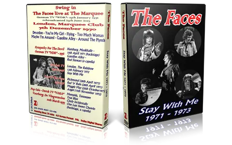 Artwork Cover of The Faces Compilation DVD Stay With Me 1971-1973 Proshot
