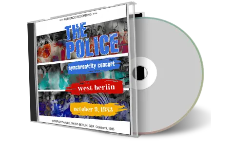 Artwork Cover of The Police 1983-10-09 CD Berlin Audience