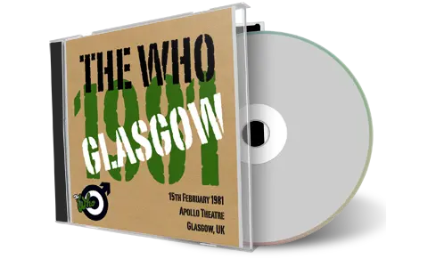Artwork Cover of The Who 1981-02-15 CD Glasgow Audience