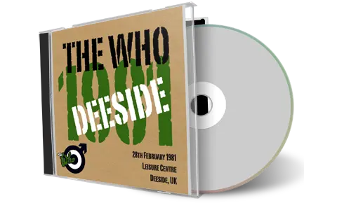 Artwork Cover of The Who 1981-02-28 CD Deeside Audience