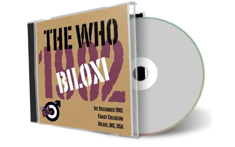 Artwork Cover of The Who 1982-12-01 CD Biloxi Audience