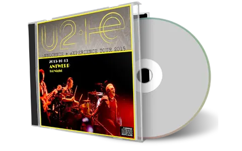 Artwork Cover of U2 2015-10-13 CD Antwerp Audience