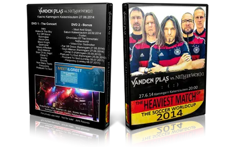 Artwork Cover of Vanden Plas 2014-06-27 DVD Kaiserslautern Audience