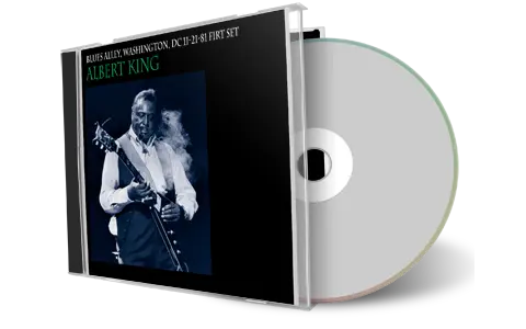 Artwork Cover of Albert King 1981-11-21 CD Washington Dc Audience