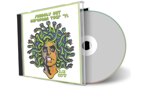 Artwork Cover of Alice Cooper 1972-11-19 CD Hamburg Audience