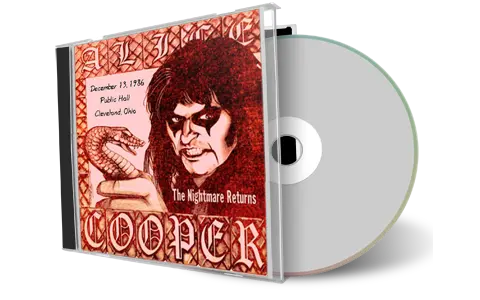 Artwork Cover of Alice Cooper 1986-12-13 CD Cleveland Audience