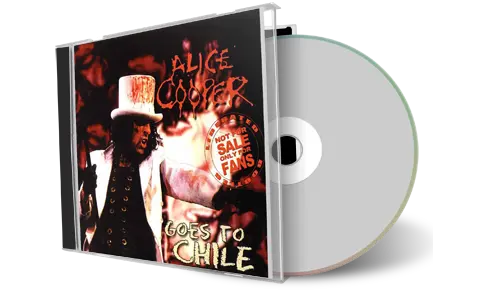 Artwork Cover of Alice Cooper 1995-07-09 CD Santiago Soundboard