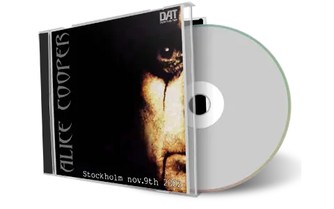 Artwork Cover of Alice Cooper 2002-11-09 CD Stockholm Audience
