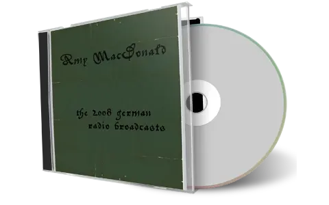 Artwork Cover of Amy Macdonald Compilation CD The German Radio Broadcasts 2008 Soundboard