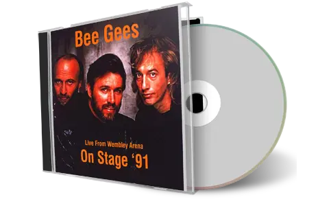 Artwork Cover of Bee Gees Compilation CD Wembley 1991 Audience