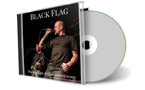 Artwork Cover of Black Flag 2023-01-20 CD Belfast Audience