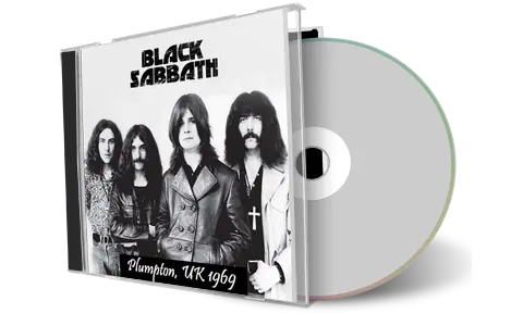 Artwork Cover of Black Sabbath 1969-08-09 CD Plumpton Audience