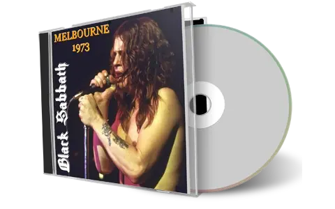 Artwork Cover of Black Sabbath 1973-01-13 CD Melbourne Audience