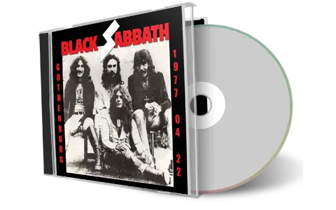 Artwork Cover of Black Sabbath 1977-04-22 CD Gothenburg Audience