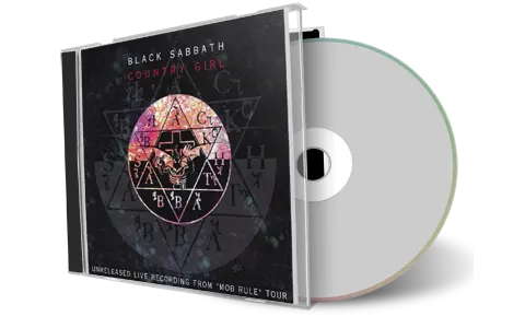 Artwork Cover of Black Sabbath 1981-12-03 CD Largo Audience