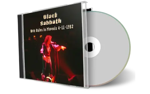 Artwork Cover of Black Sabbath 1982-04-12 CD Phoenix Audience