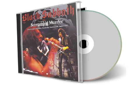Artwork Cover of Black Sabbath 1983-08-19 CD Stockholm Audience