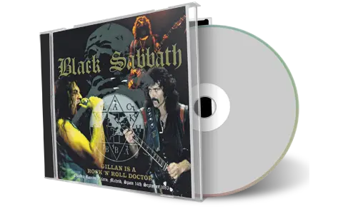 Artwork Cover of Black Sabbath 1983-09-14 CD Madrid Audience