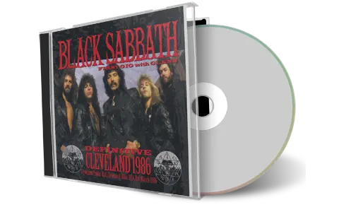 Artwork Cover of Black Sabbath 1986-03-21 CD Cleveland Audience