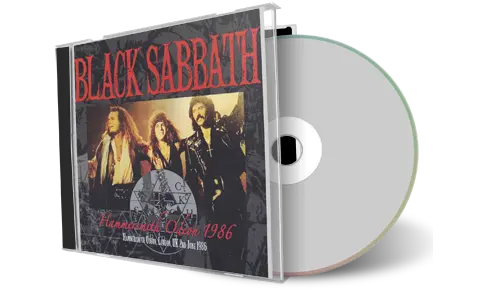 Artwork Cover of Black Sabbath 1986-06-02 CD London Soundboard