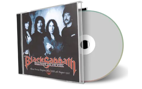 Artwork Cover of Black Sabbath 1992-08-04 CD Dayton Audience