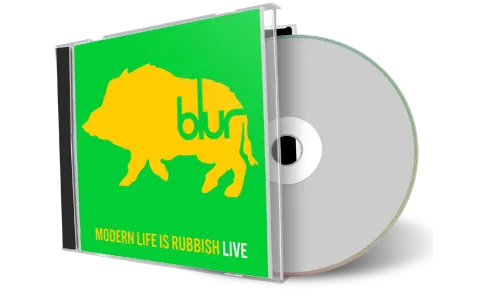 Artwork Cover of Blur Compilation CD Live Album Modern Life Is Rubbish Soundboard