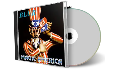 Artwork Cover of Blur Compilation CD Magic America 1995 Soundboard