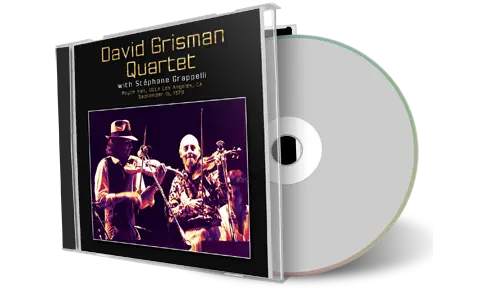 Artwork Cover of David Grisman Quartet 1979-09-15 CD Los Angeles Audience