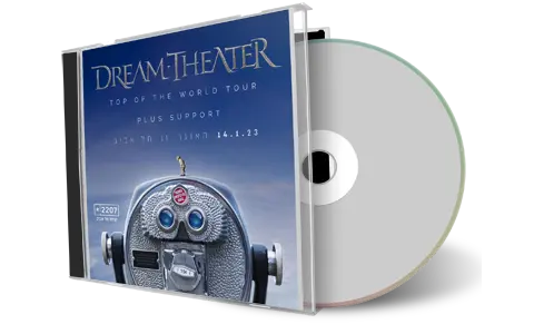 Artwork Cover of Dream Theater 2023-01-14 CD Tel Aviv Audience