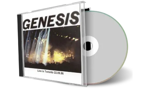 Artwork Cover of Genesis 1986-09-22 CD Toronto Audience