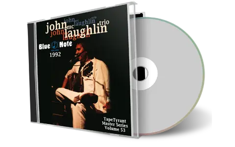 Artwork Cover of John Mclaughlin Trio 1992-04-16 CD New York City Audience