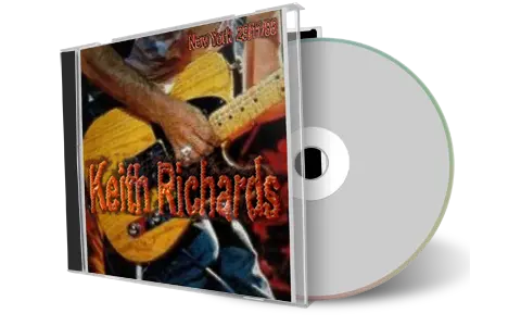 Artwork Cover of Keith Richards 1988-11-29 CD New York City Audience
