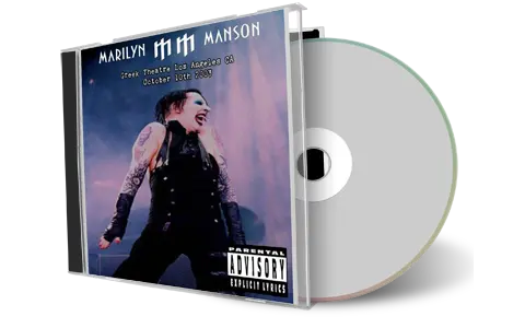 Artwork Cover of Marilyn Manson 2003-10-10 CD Los Angeles Audience