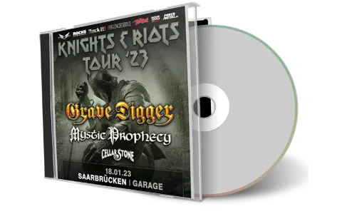 Artwork Cover of Mystic Prophecy 2023-01-18 CD Saarbrucken Audience