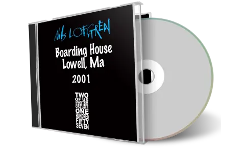 Artwork Cover of Nils Lofgren 2001-08-25 CD Lowell Audience