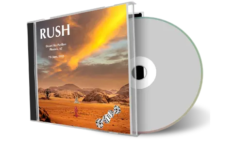 Artwork Cover of Rush 1992-06-07 CD Phoenix Audience